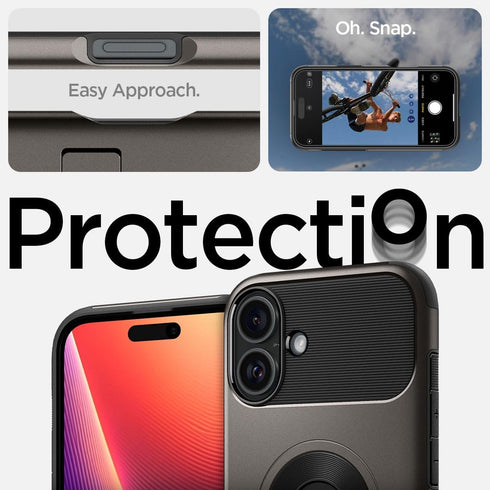 Spigen iPhone 16 PLUS Case Slim Armor MAGFIT